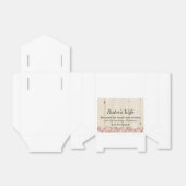 Wife box van de dominee bedankdoosjes (Uitgevouwen)