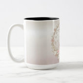 Wife Christmas Mug – Personalized Reindeer Tweekleurige Koffiemok (Links)