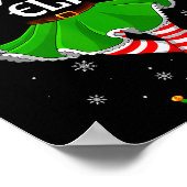 Wife Elf Christmas Family Girls Women Elf Squad Xm Poster (Hoek)