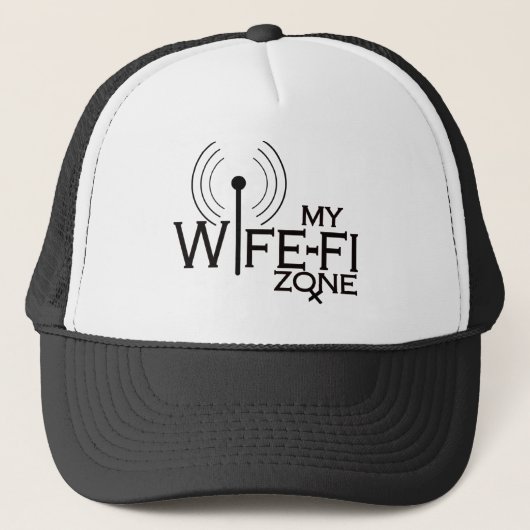 WIFE-FI-BLACKink Trucker Pet (Voorkant)