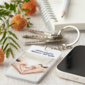 Wife Foto grijs Sleutelhanger (Voorkant Rechts)