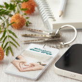 Wife Foto groen Sleutelhanger (Voorkant Rechts)