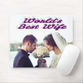 Wife Foto paars Muismat (Met muis)