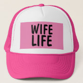 WIFE LIFE-PETTEN TRUCKER PET (Voorkant)