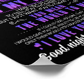 Wife Lovers | Aan mijn vrouw hou ik zo veel van je Poster (Hoek)