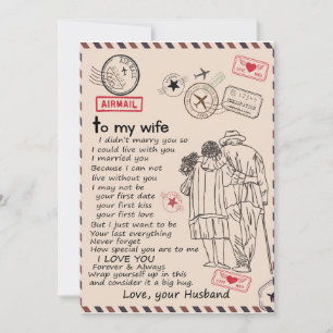 Wife Lovers   Aan mijn vrouw ik hou van jou lief m Kaart