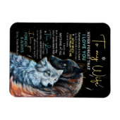 Wife Lovers | Aan mijn vrouw vergeet nooit dat ik Magneet (Horizontaal)