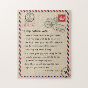 Wife Lovers   Voor mijn toekomstige vrouw hou ik v Legpuzzel