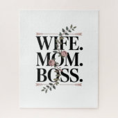 Wife. Mom. Boss. Legpuzzel (Verticaal)