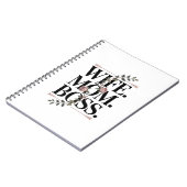 Wife. Mom. Boss. Notitieboek (Linkerzijde)