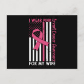 Wife Mom Mother Family Matching Breast Cancer Gift Briefkaart (Voorkant)