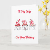 **WIFE** OP "UW GROTE DAG"-KAART KAART (Gele Bloem)