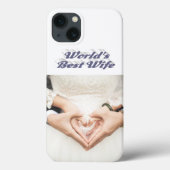 Wife Photo gray  Case-Mate iPhone Case (Achterkant)