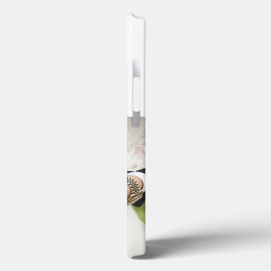 Wife Photo purple iPhone Case (Achterkant / Links)