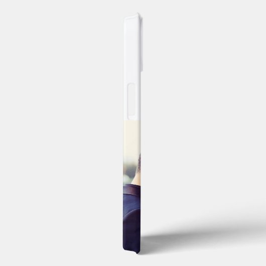 Wife Photo sea blue iPhone Case (Achterkant / Rechts)