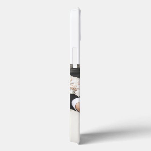 Wife Photo sea blue iPhone Case (Achterkant / Rechts)