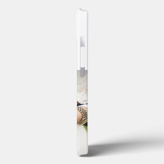 Wife Photo sky blue iPhone Case (Achterkant / Links)