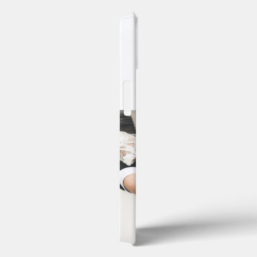 Wife Photo sky blue iPhone Case (Achterkant / Rechts)