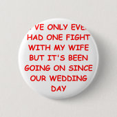 WIFE RONDE BUTTON 5,7 CM (Voorkant)