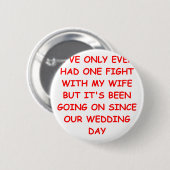WIFE RONDE BUTTON 5,7 CM (Voorkant /achterkant)