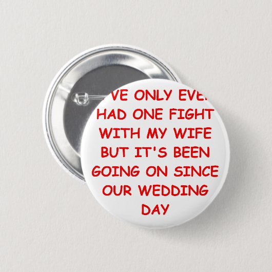 WIFE RONDE BUTTON 5,7 CM (Voorkant /achterkant)