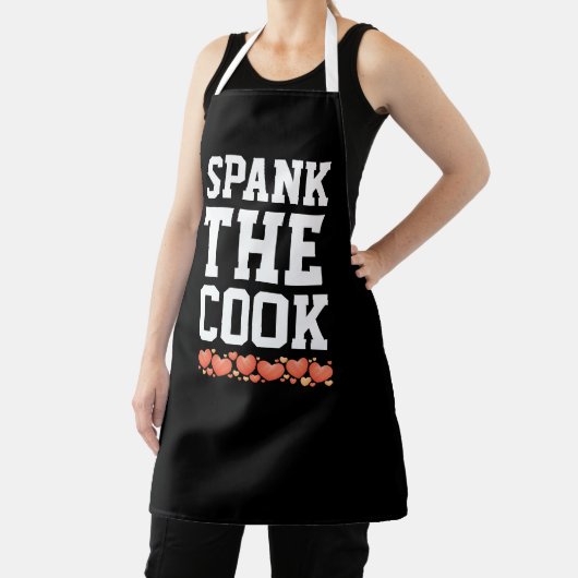 WIFE SPANK HET Schort COOK KITCHEN (Insitu)