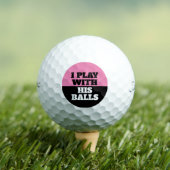 Wife speelt met je ballen? golfballen (Insitu Shirt)
