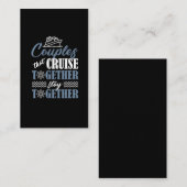 Wife van de echtgenoot van een kruisvaarder van de visitekaartje (Voorkant / Achterkant)