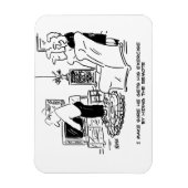 Wife verbergt de afstandsbediening van de tv magneet (Verticaal)