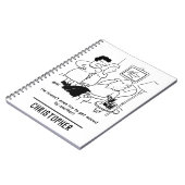 Wife zegt dat Husband niet probeert om Wooed te kr Notitieboek (Linkerzijde)