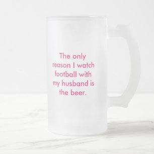 Wife's bierglas matglas bierpul