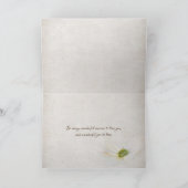 Wife's verjaardag madeliefje boeket kaart (Binnen)