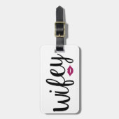 Wifey Bagagelabel (Voorkant verticaal)