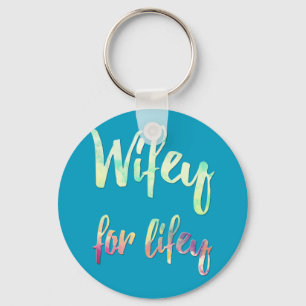 wifey bride sleutelhanger