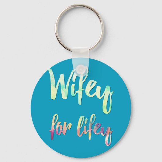 wifey bride sleutelhanger (Voorkant)