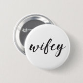 Wifey Button (Voorkant /achterkant)