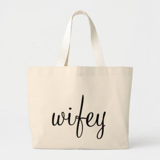 Wifey Canvas tas