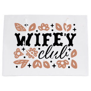 Wifey club cowboy vrouw country cowgirl esthetiek groot cadeauzakje