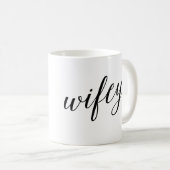 Wifey Coffee Cup Koffiemok (Voorkant rechts)