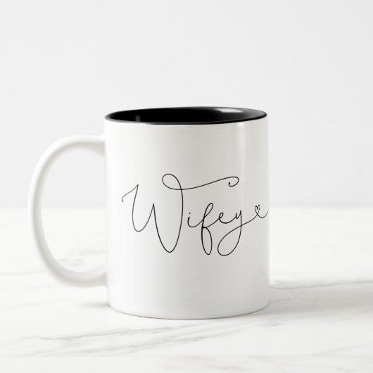 Wifey Coffee Mok Wife (Links)