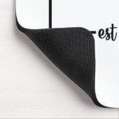 Wifey Est 2022 Bride voor de Bacheloretpartij Muismat (Hoek)