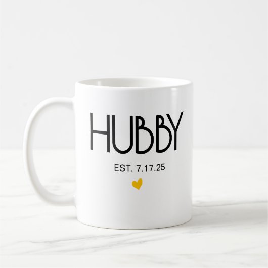 Wifey Hubby Est Mok Set · Koppels Mokken · Wifey e (Links)