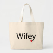 Wifey - Jumbo Tas (Voorkant)