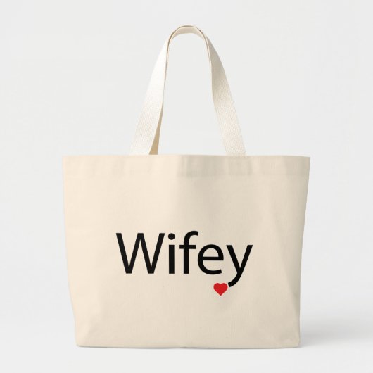 Wifey - Jumbo Tas (Voorkant)