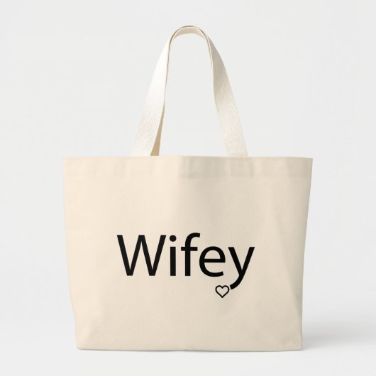 Wifey - Jumbo Tas (Voorkant)