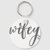 Wifey Keychain (Voorkant)