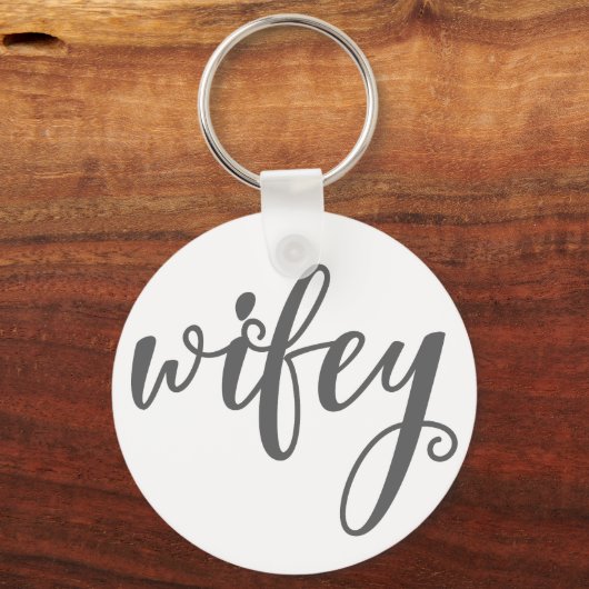 Wifey Keychain (Achterkant)