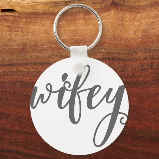 Wifey Keychain (Voorkant)