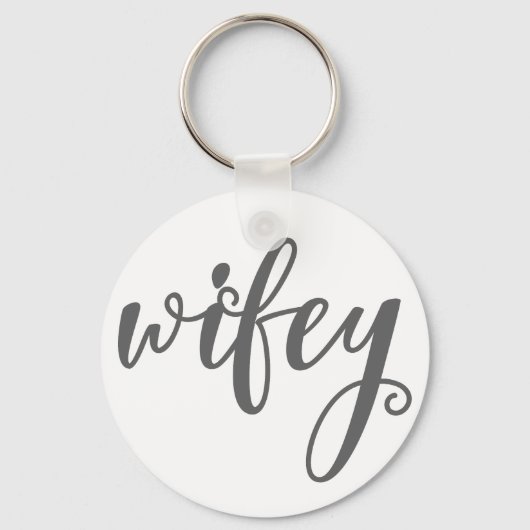 Wifey Keychain (Achterkant)