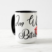 Wifey koffie mok (Voorkant links)